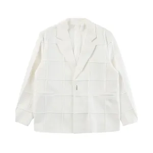 Pre Order:  Loose Cotton Single Button Blazer