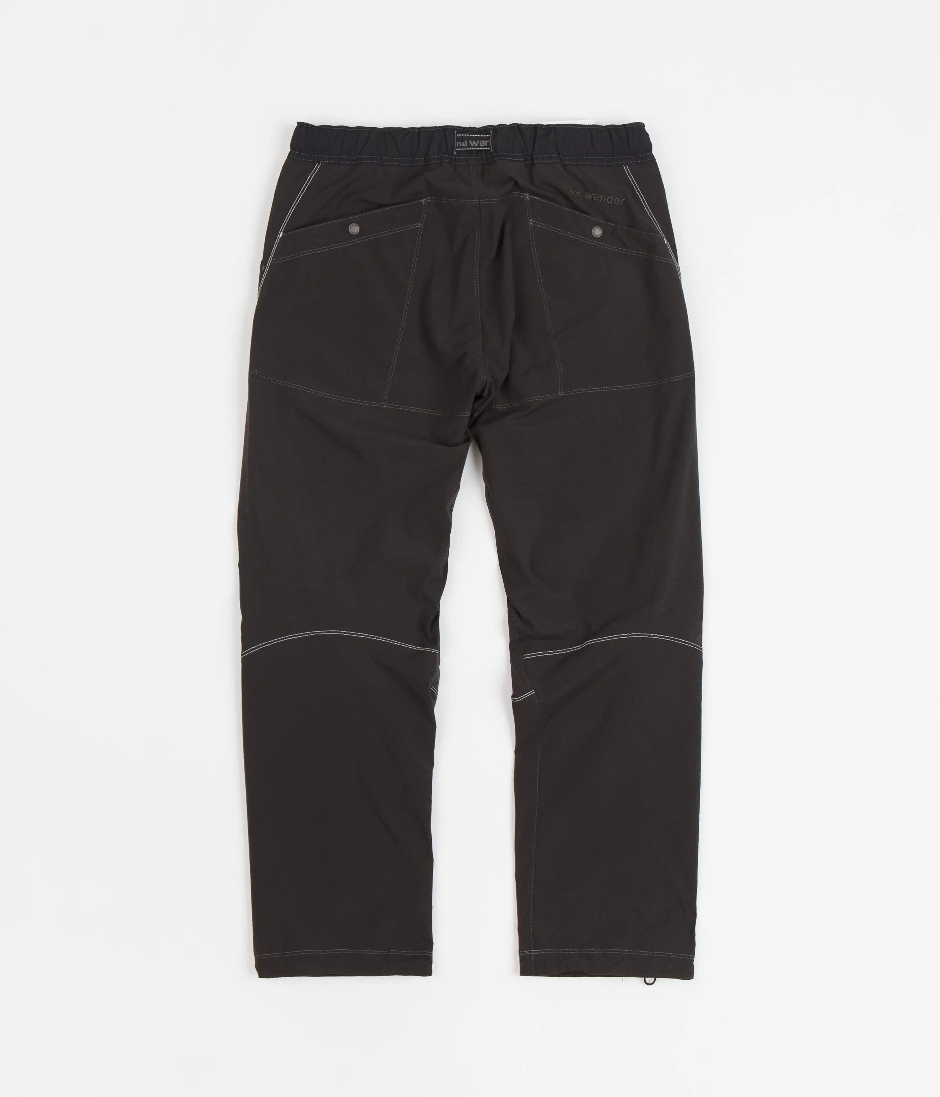 and wander Pocket Stretch Pants - Charcoal