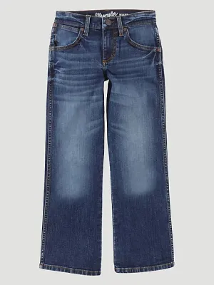 Boy's Wrangler Dellwood Retro Relaxed Boot Cut Jean