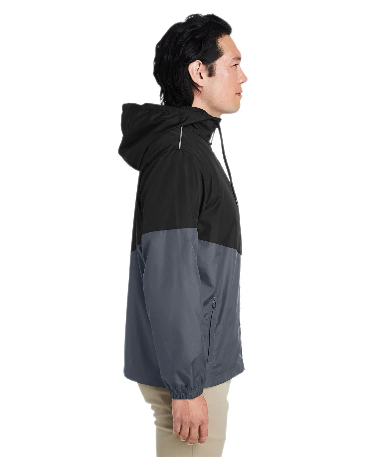 CORE365 Unisex Techno Lite Colorblock Windbreaker