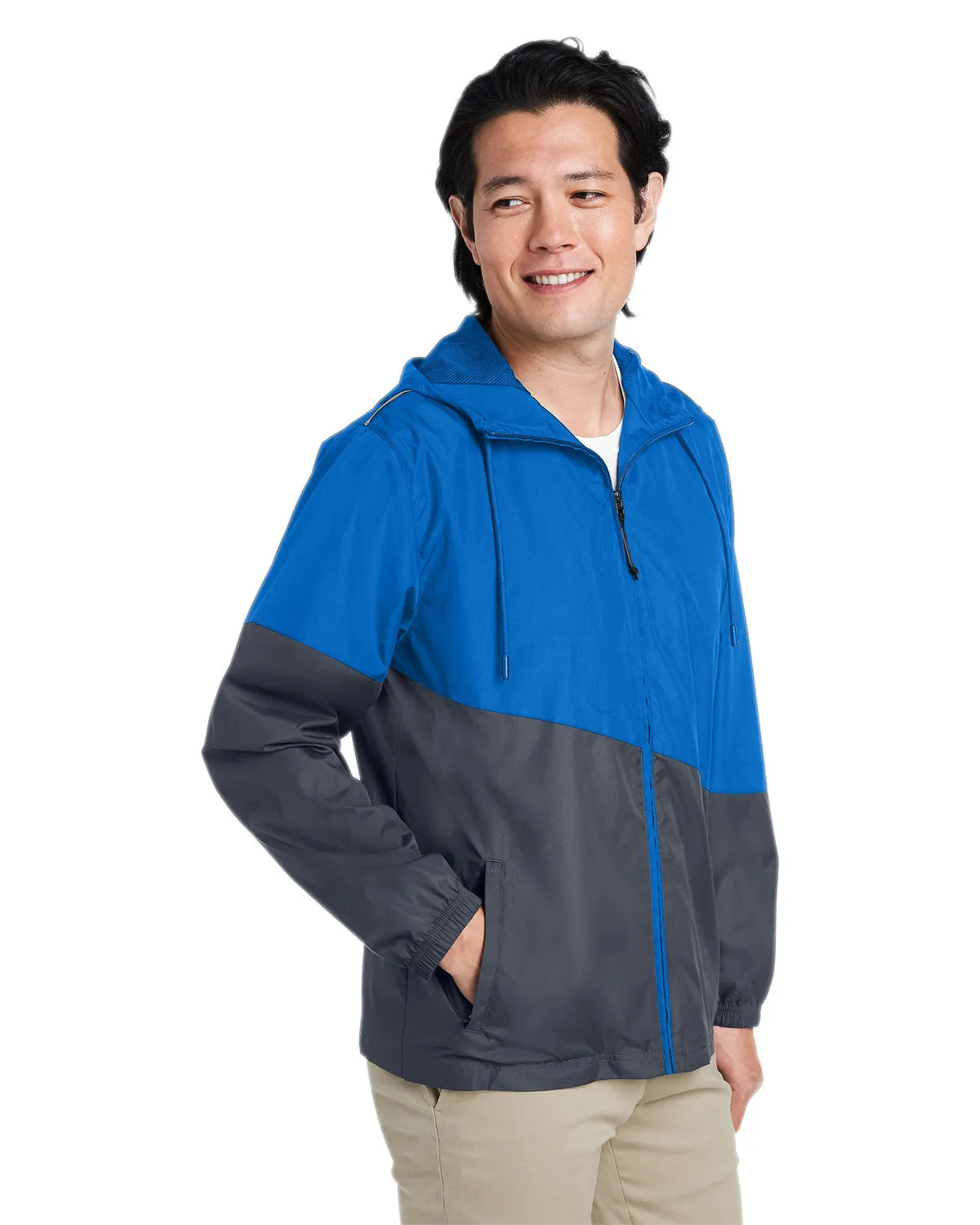 CORE365 Unisex Techno Lite Colorblock Windbreaker