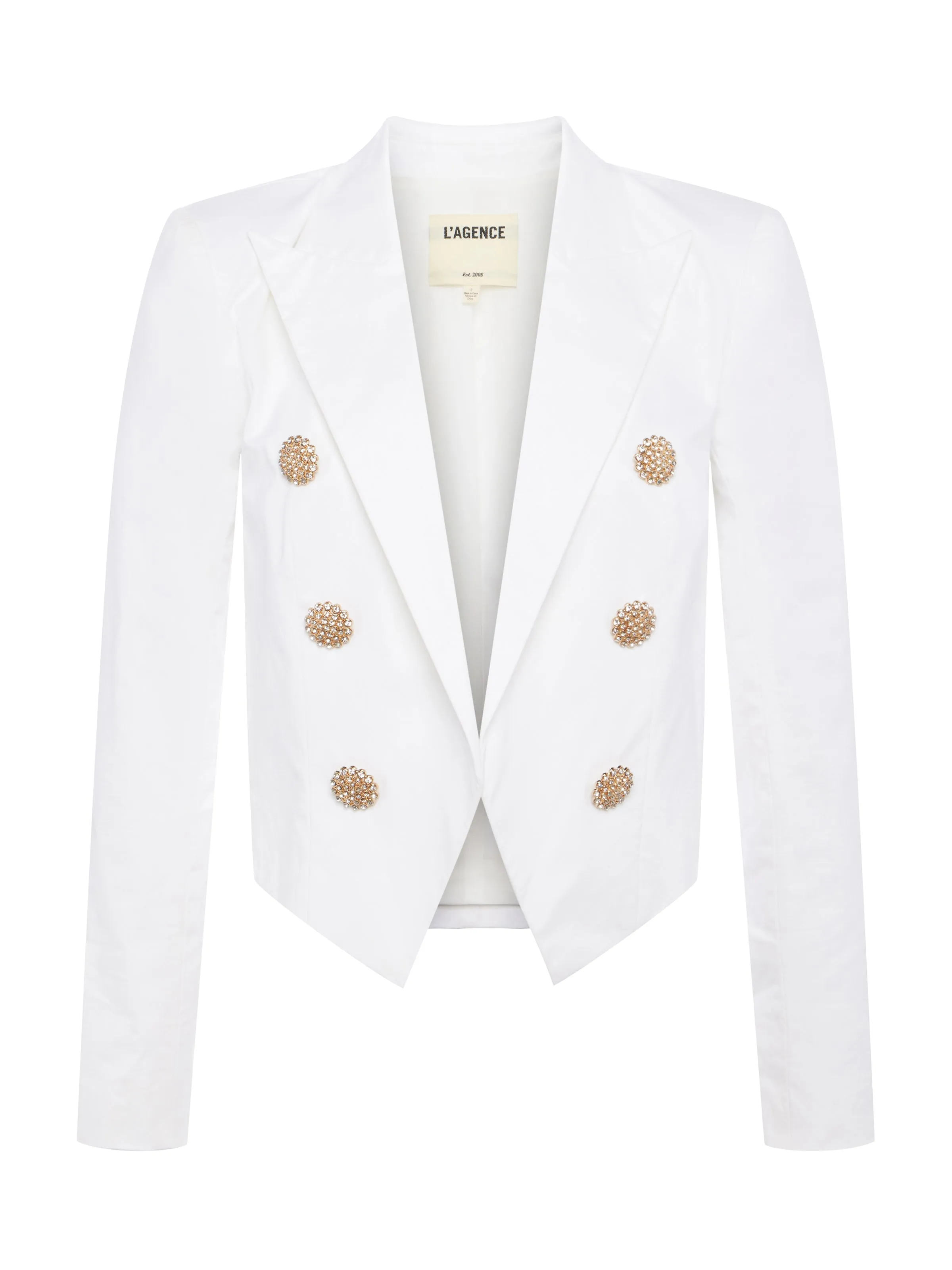 Lila Open-Front Blazer