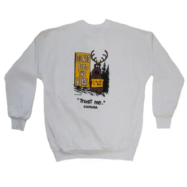 Men and Women's Fleece Crewneck Sweatshirt with various designs