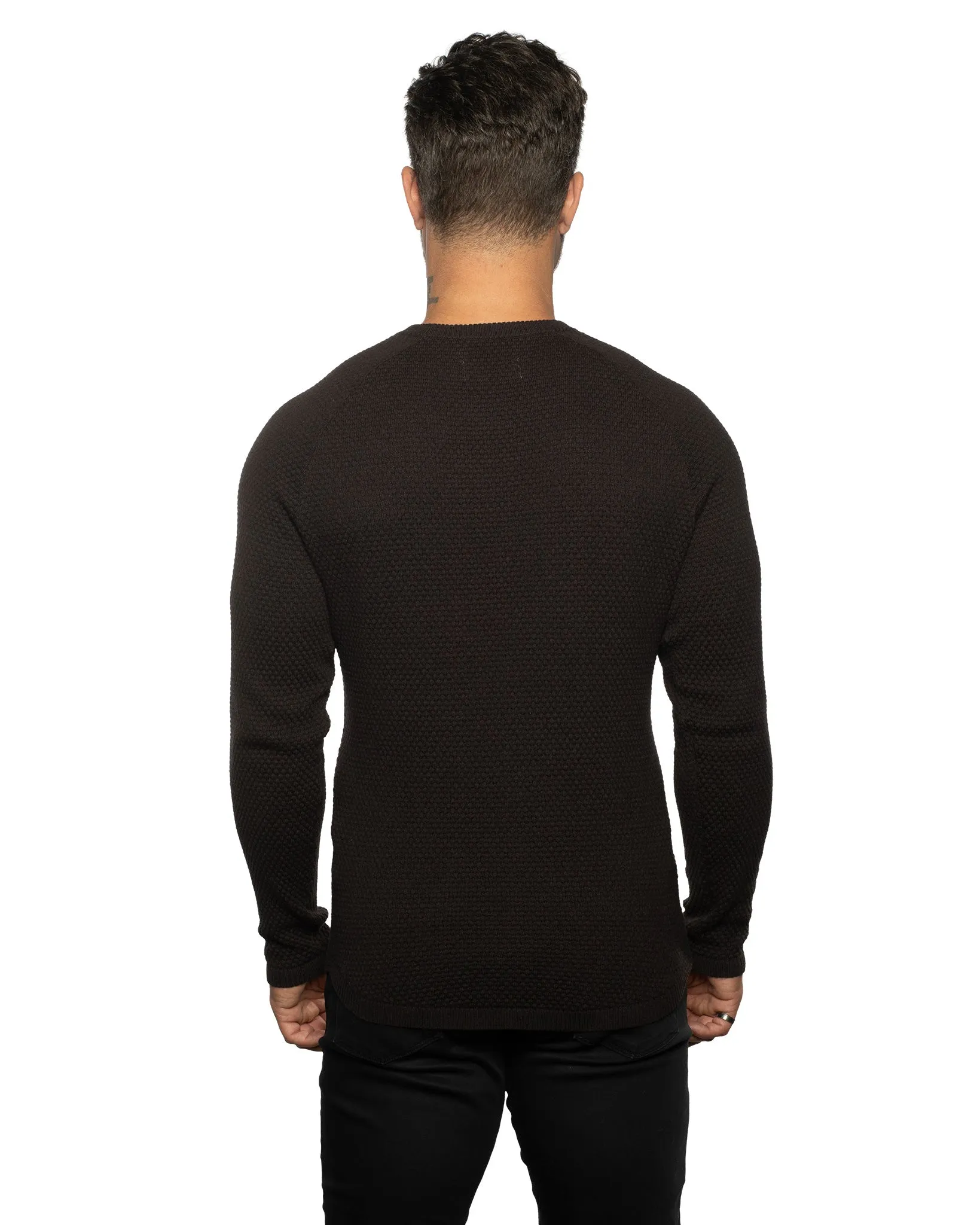 Ripley Crew Neck Cotton & Cashmere Sweater SLIM