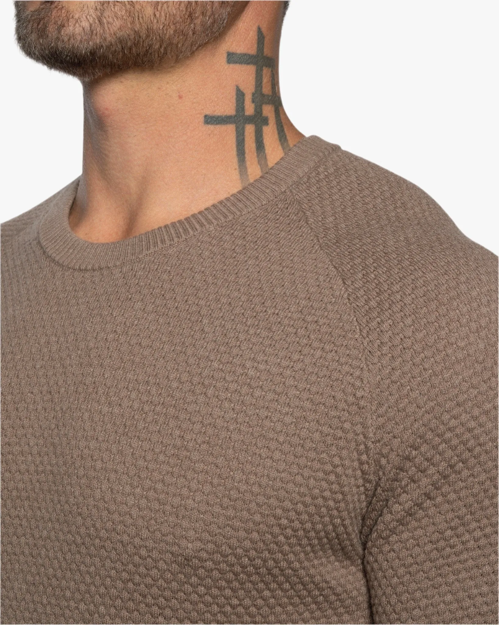 Ripley Crew Neck Cotton & Cashmere Sweater SLIM