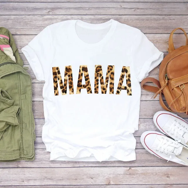 Trendy Super Mom Graphic T Shirts